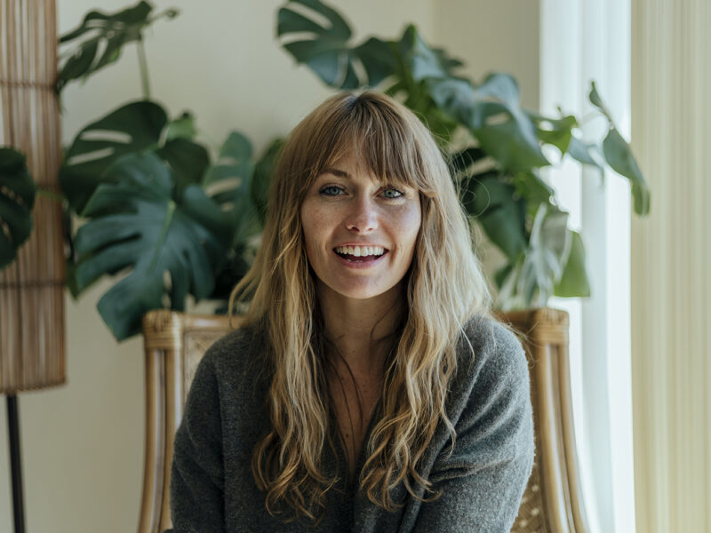 Happy woman at home during coronavirus quarantine